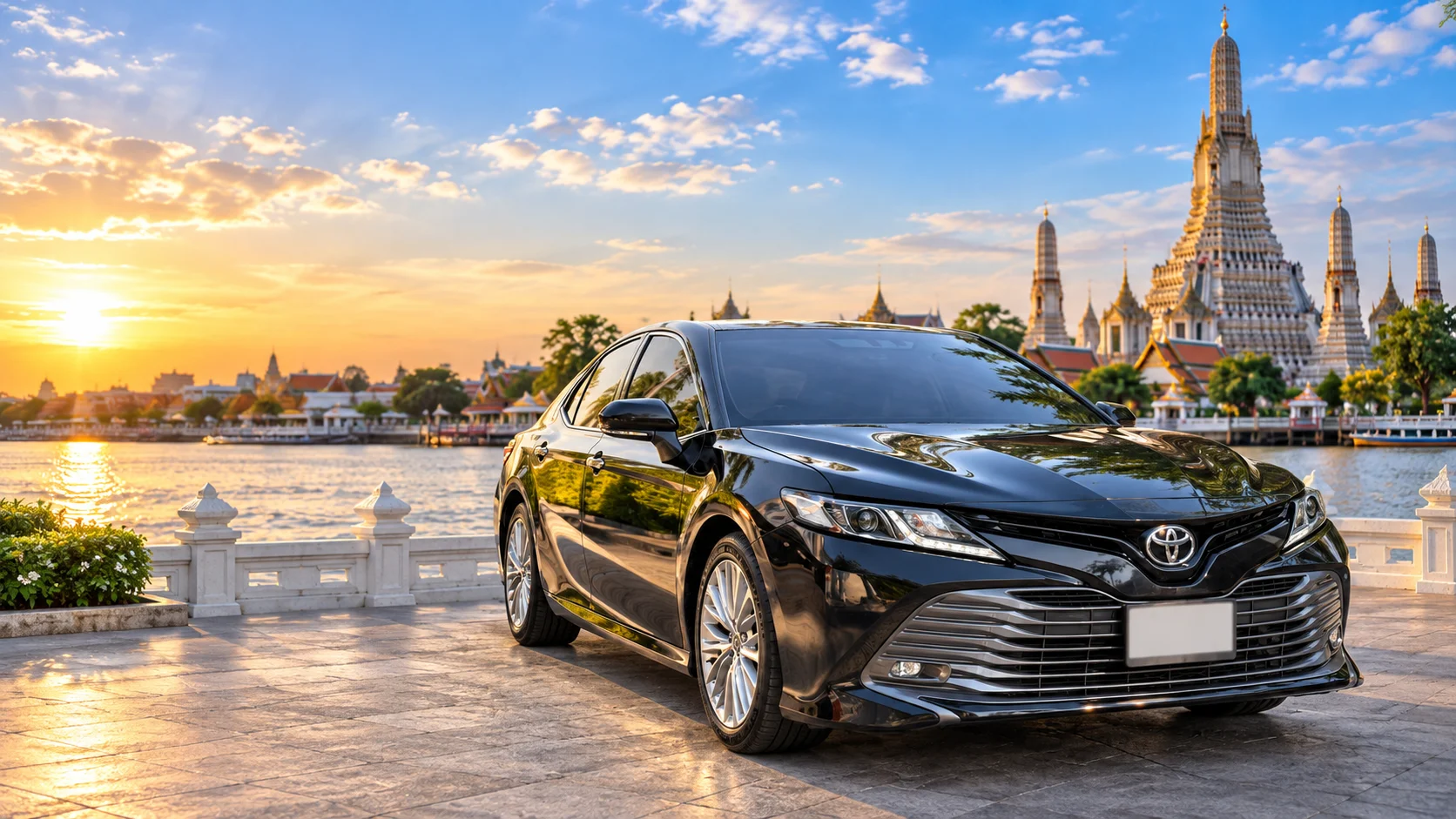 รถเช่า Toyota Camry พร้อมคนขับ