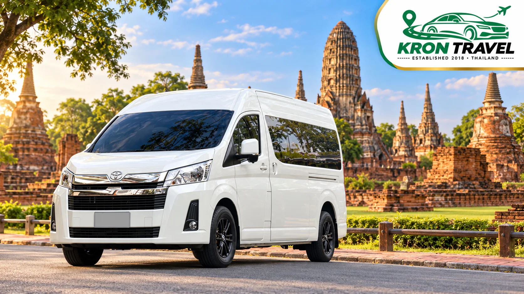รถเช่า Toyota Commuter พร้อมคนขับ